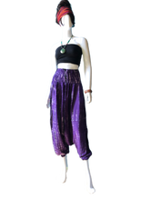 Load image into Gallery viewer, Amethysts in Brazil (Convertible Genie Romper/pants)
