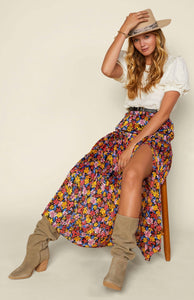 Flower Fields Maxi Skirt