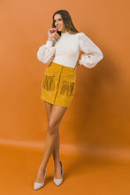 Load image into Gallery viewer, Canyonlands  pocket fringe skirt
