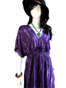 Amethysts in Brazil (Long blouse dress)
