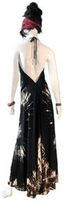 Niagara Cave (Long halter dress)