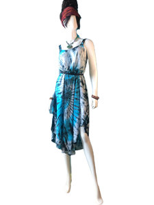 Mendenhall Ice caves (Double Braided Strap Dress)