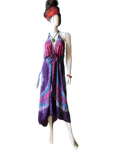 Load image into Gallery viewer, Teal Eyed Coral (Cinch bust dress)
