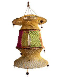 Hand Woven Lantern from India
